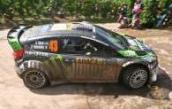 Ken Block bei der Rallye Deutschland 2011